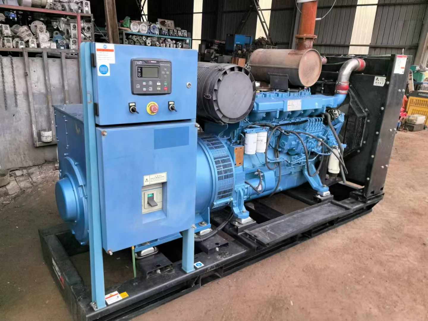 滴道500kW 柴油发电机组可带动设备功率的计算公式是什么？