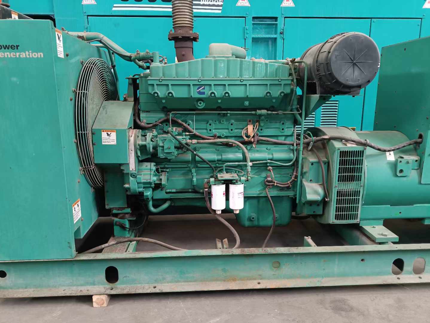滴道过载会对 600kW 柴油发电机组造成哪些损害？
